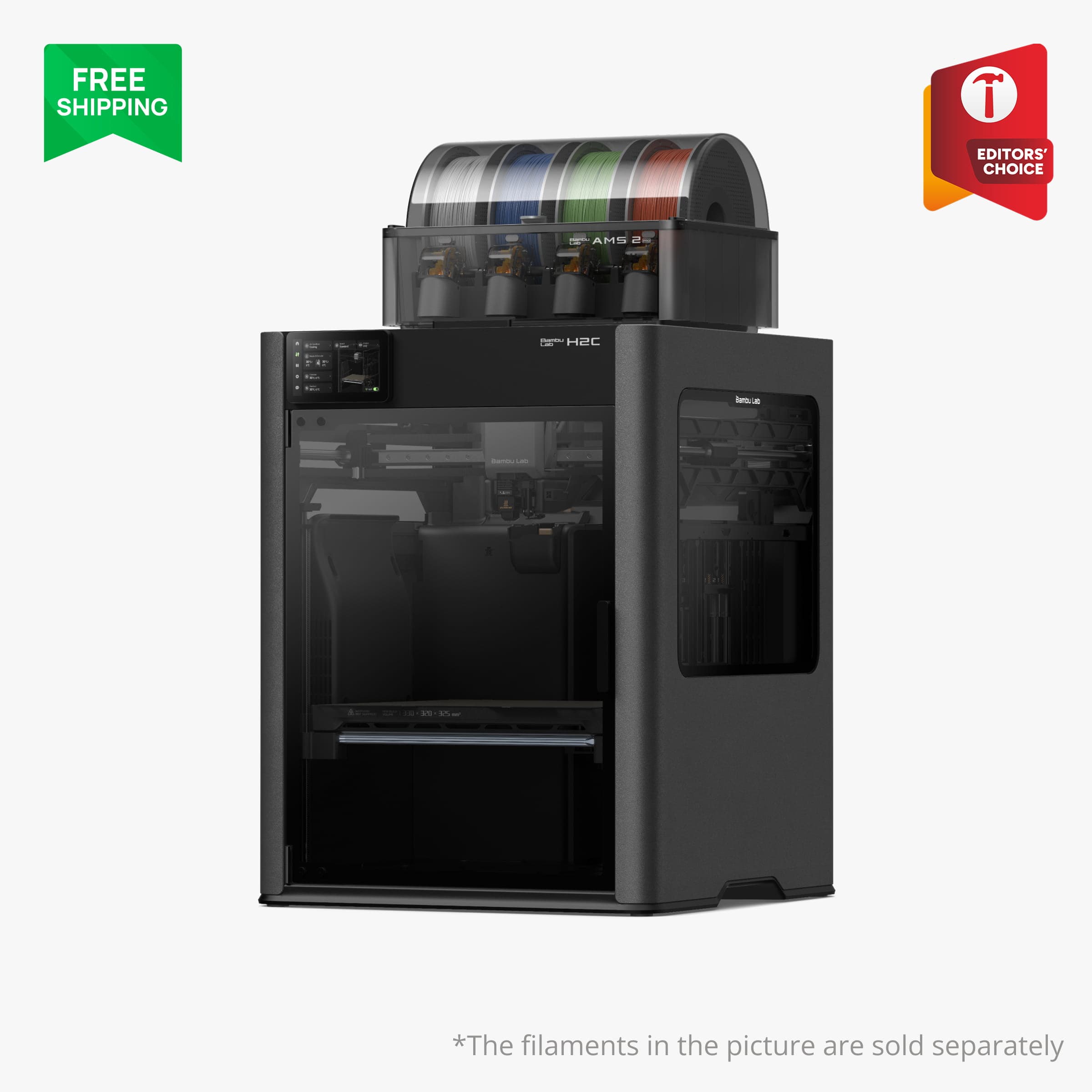 Impressora 3D Bambu Lab H2C AMS Combo · 127 V