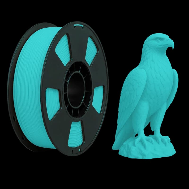Filamento FlashForge PLA Lite · Azul Esverdeado