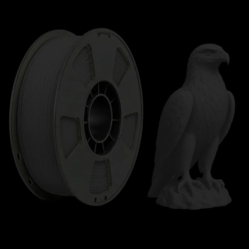 Filamento FlashForge PLA Matte · Preto Fosco