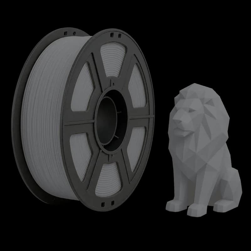 Filamento FlashForge PLA Matte · Cinza Fosco
