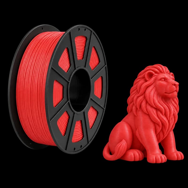 Filamento MasterPrint PETG Vermelho · 1 kg