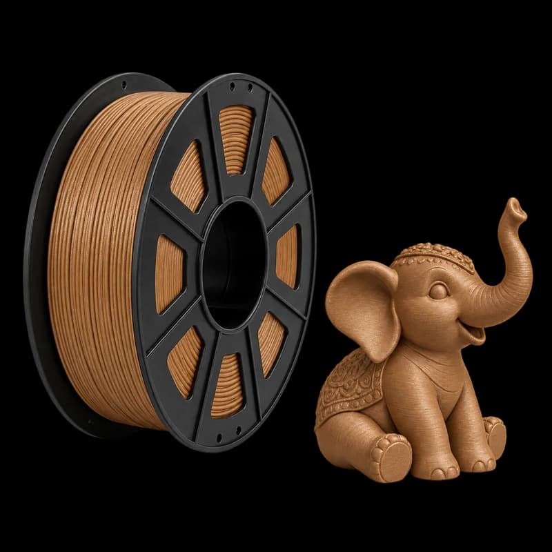 Filamento MasterPrint PETG Bronze · 1 kg