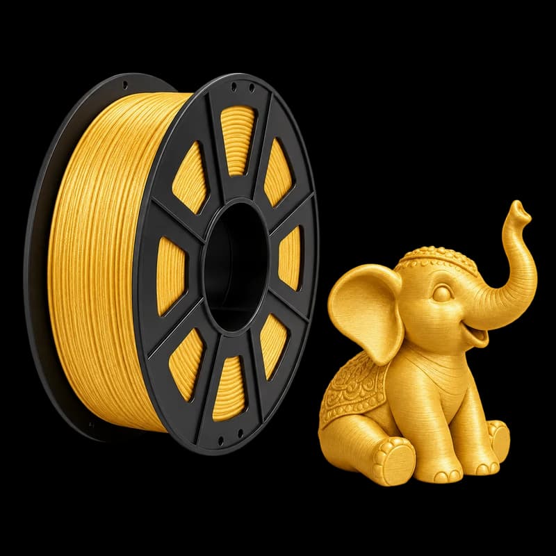 Filamento MasterPrint PLA Dourado · 1 kg