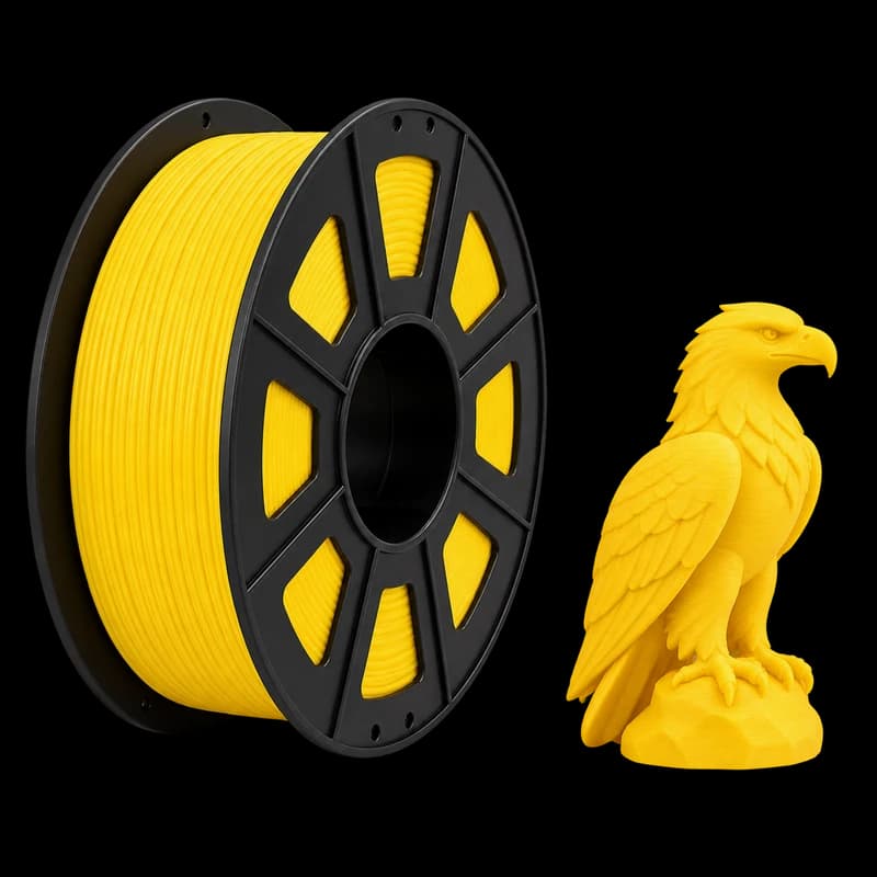 Filamento MasterPrint PLA Amarelo · 1 kg