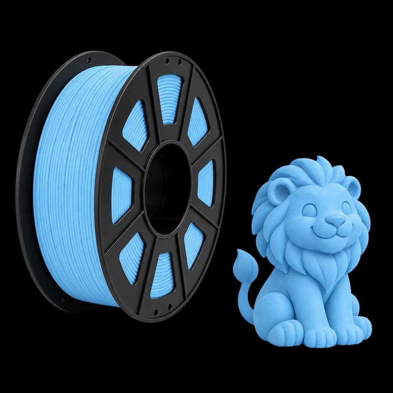 Filamento MasterPrint PLA Azul Claro · 1 kg