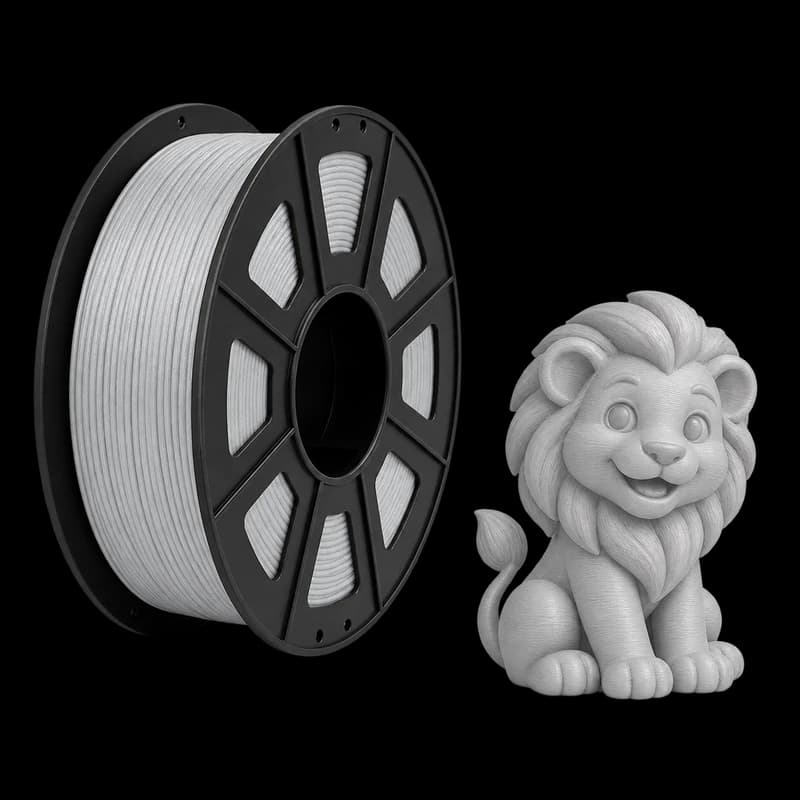 Filamento MasterPrint PLA Prata · 1 kg
