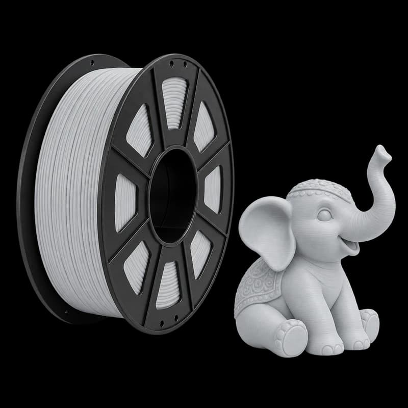 Filamento MasterPrint PLA Cinza Claro · 1 kg