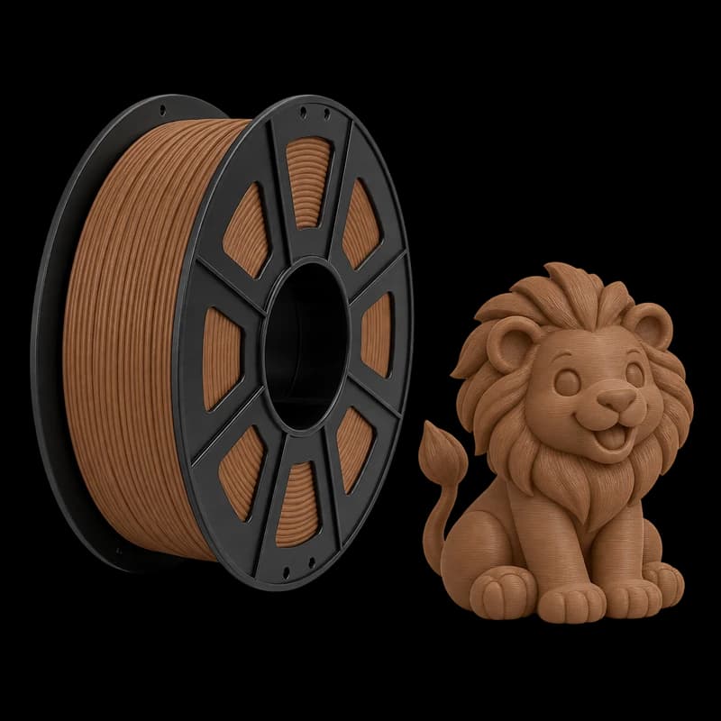 Filamento MasterPrint PLA Marrom · 1 kg