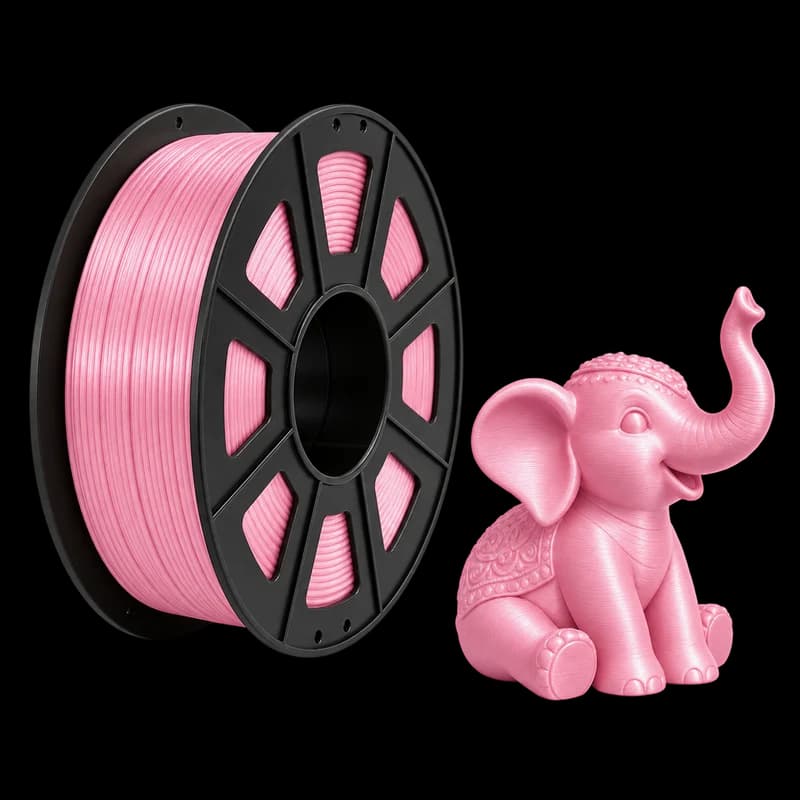 Filamento MasterPrint PLA Silk Rosa · 1 kg