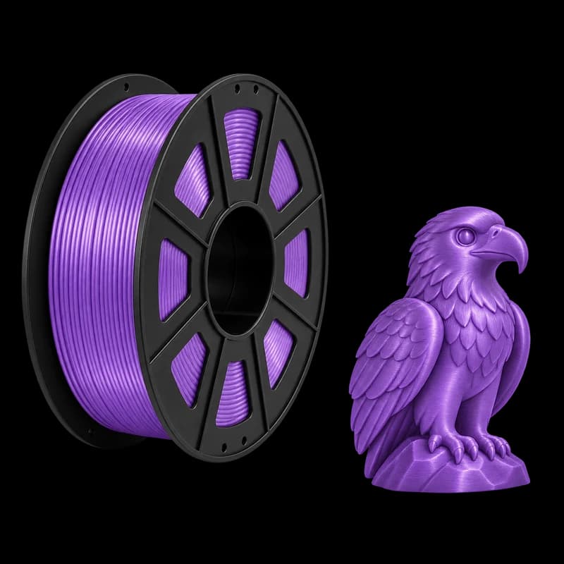 Filamento MasterPrint PLA Silk Roxo · 1 kg