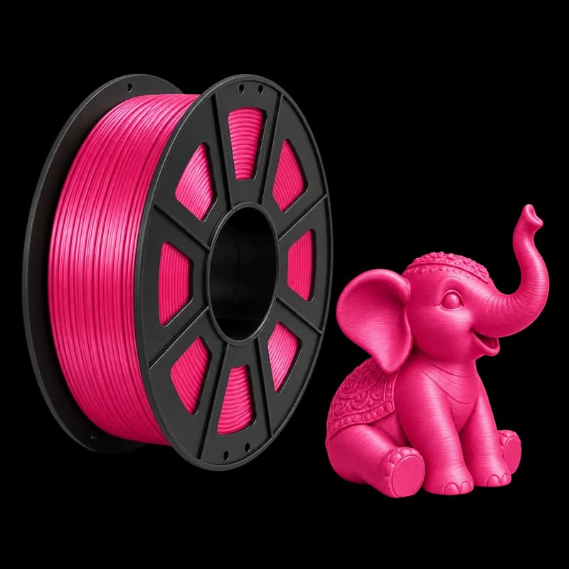 Filamento MasterPrint PLA Silk Fuchsia · 1 kg