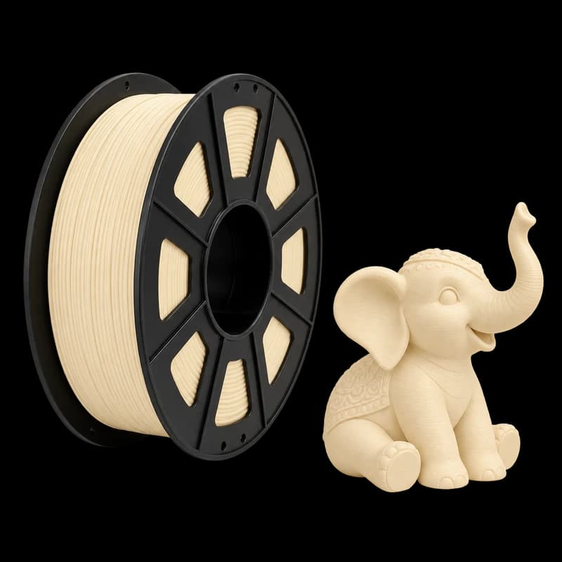 Filamento MasterPrint PLA Creme (Ice Cream) · 1 kg