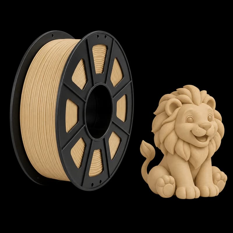 Filamento MasterPrint PLA Cor Deserto · 1 kg