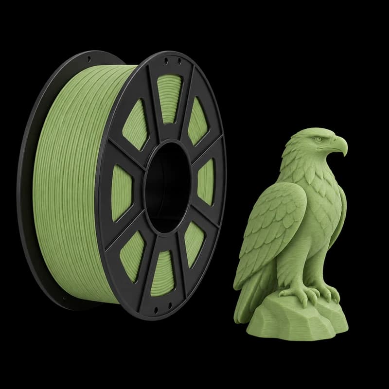 Filamento MasterPrint PLA Verde Bambu · 1 kg