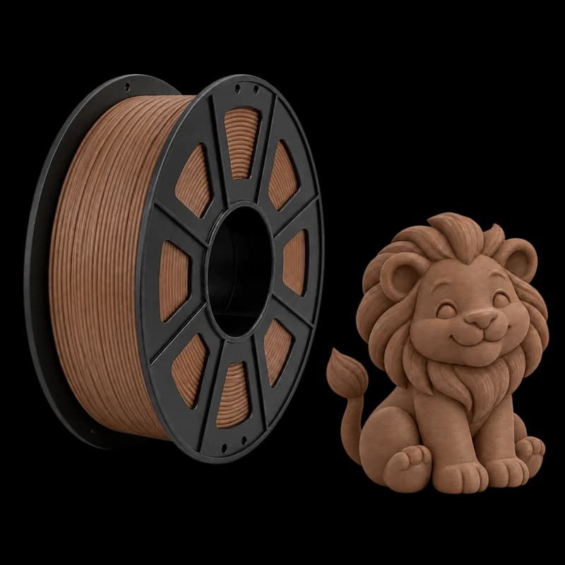 Filamento MasterPrint PLA Café · 1 kg